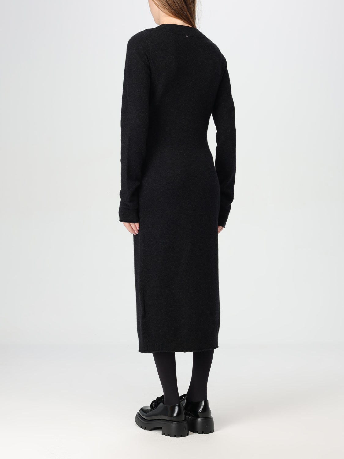 Giglio Abito Midi Sportmax In Misto Lana E Cashmere