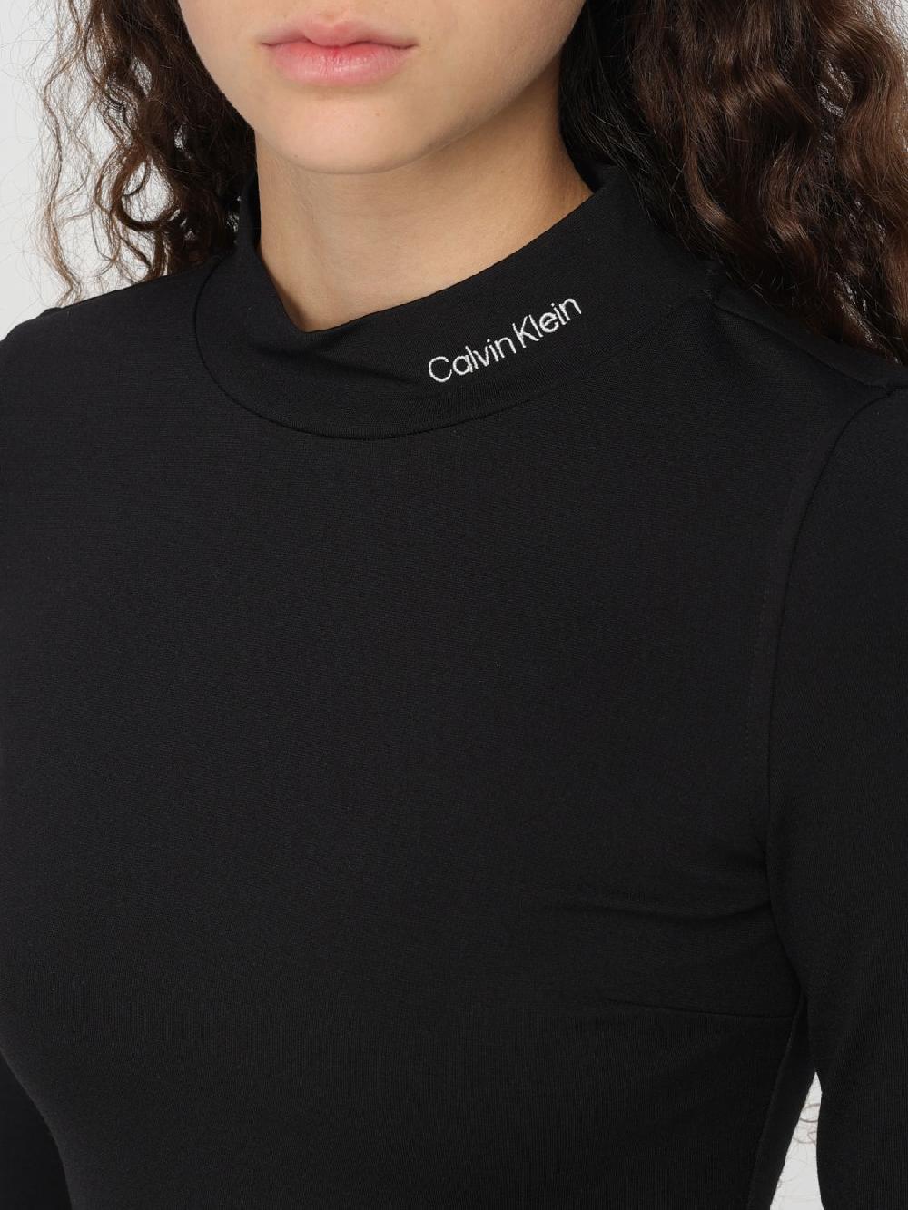 Giglio Abito Mini Calvin Klein In Tessuto Elasticizzato