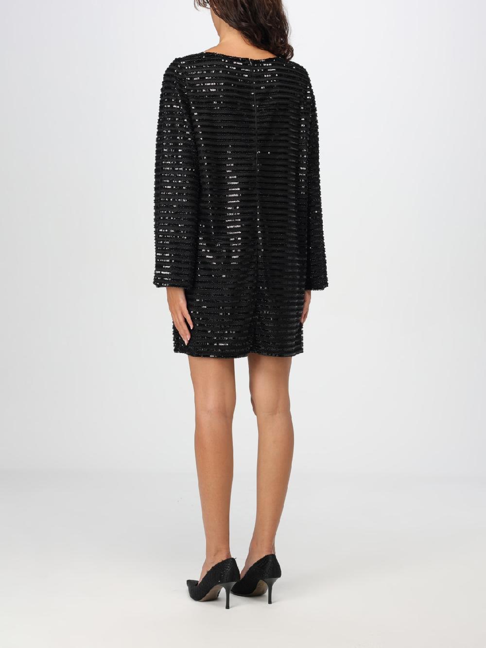 Giglio Abito Mini Emporio Armani In Tessuto Paillettato