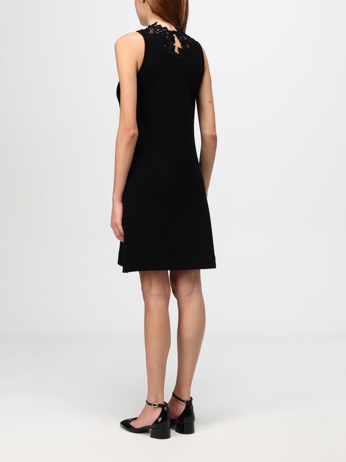 Giglio Abito Mini Ermanno Scervino Life In Misto Lana