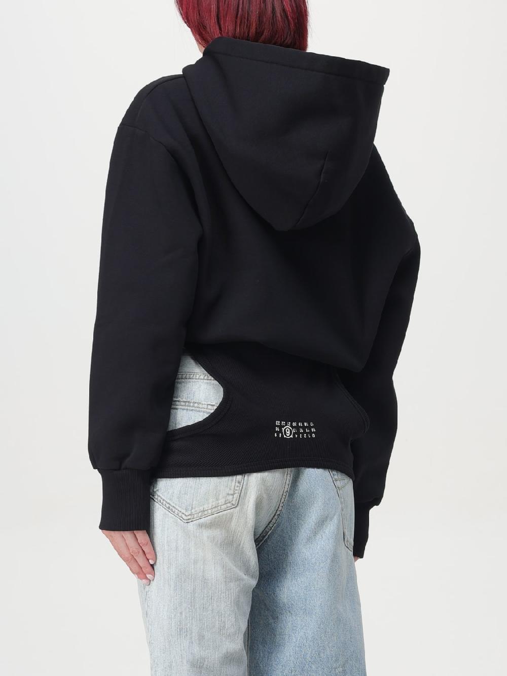 Giglio Abito MM6 Maison Margiela Con Felpa In Cotone