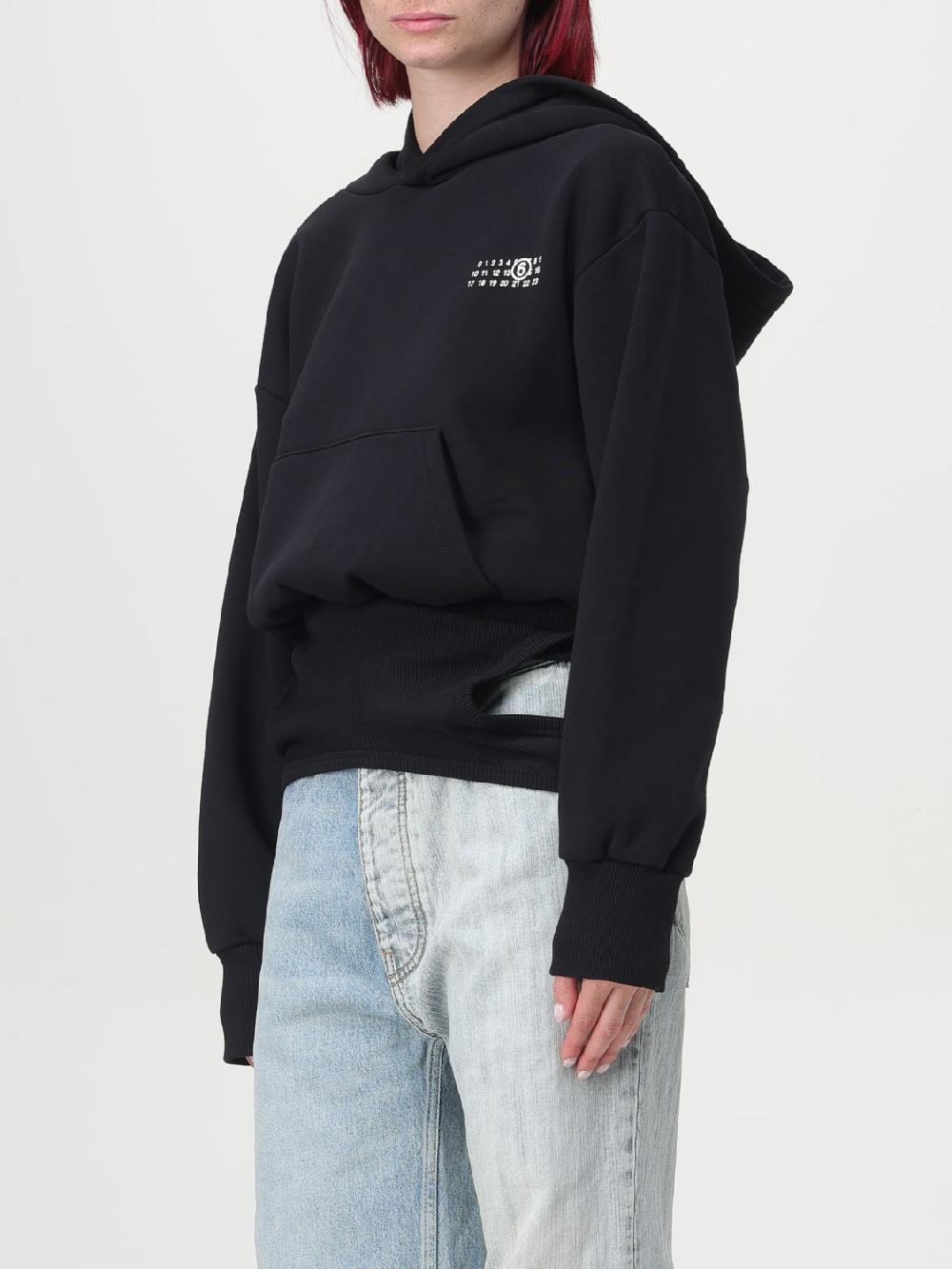 Giglio Abito MM6 Maison Margiela Con Felpa In Cotone