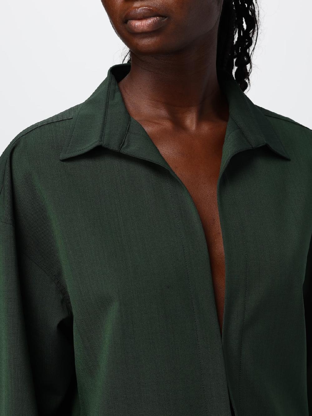 Giglio Abito Philosophy Di Lorenzo Serafini In Misto Lana Stretch