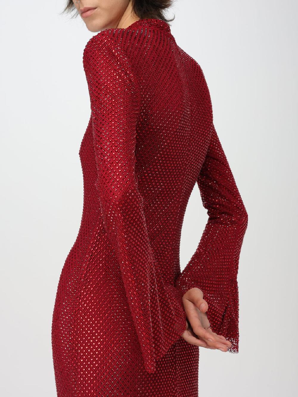 Giglio Abito Self-Portrait In Tessuto Elasticizzato