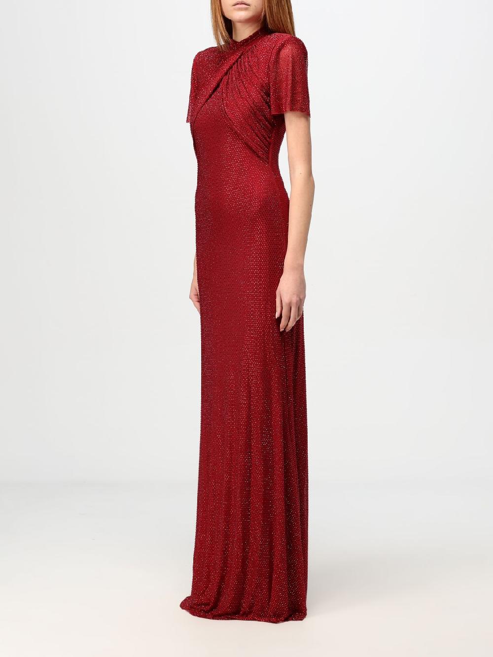 Giglio Abito Self-Portrait In Tessuto Elasticizzato