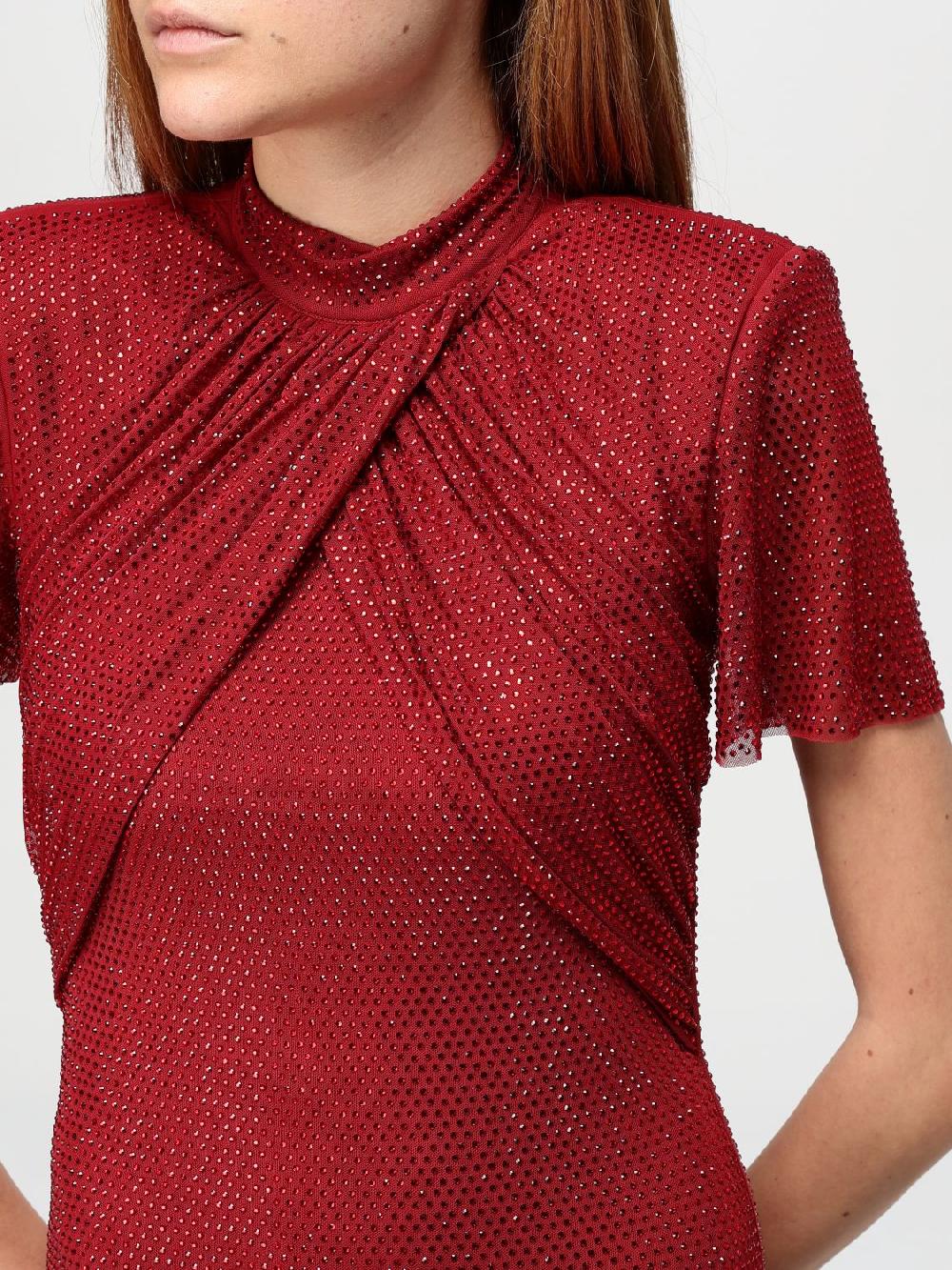 Giglio Abito Self-Portrait In Tessuto Elasticizzato