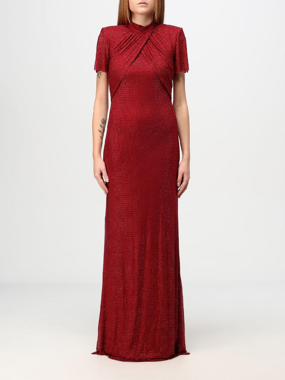 Giglio Abito Self-Portrait in tessuto elasticizzato