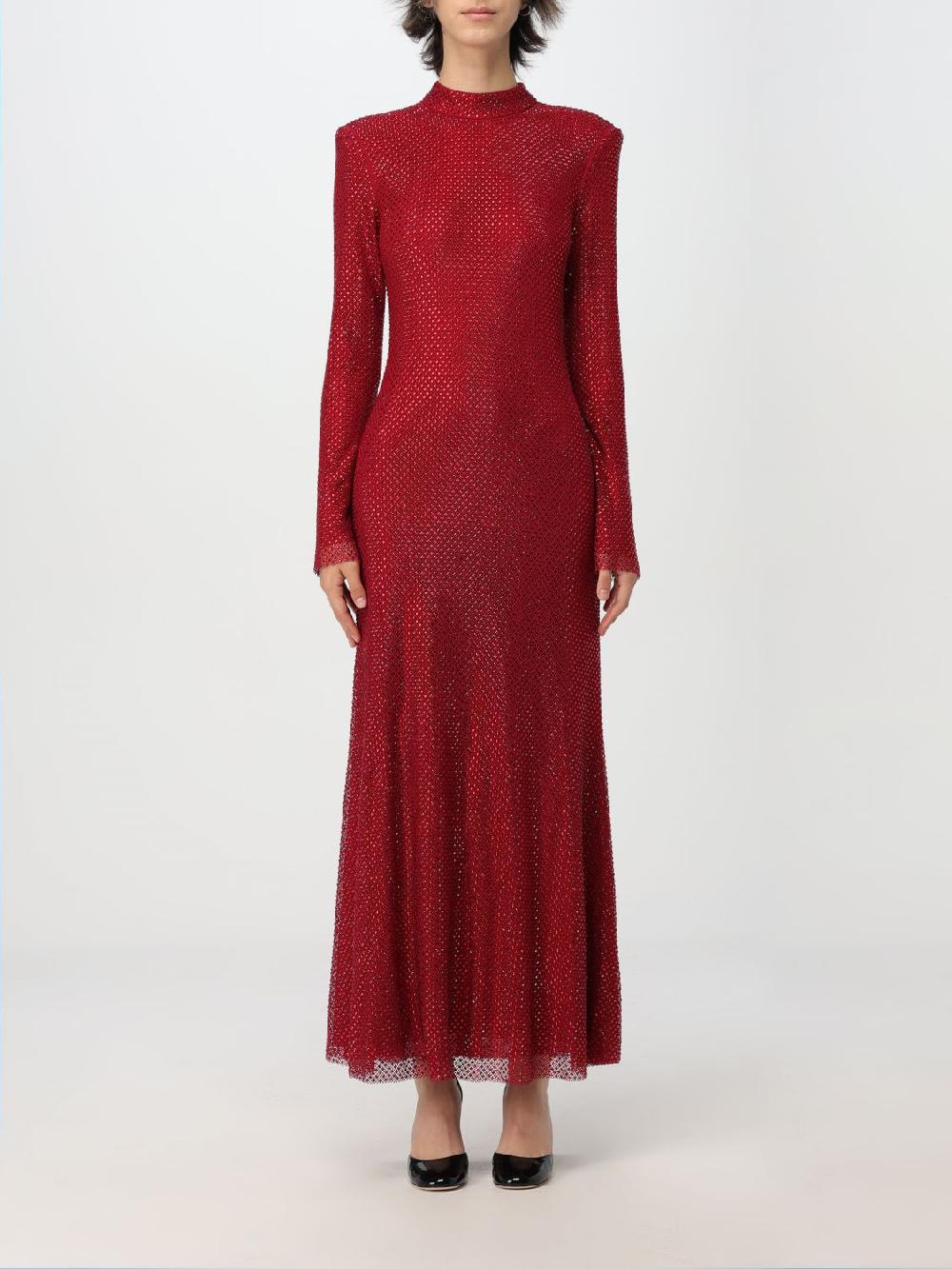 Giglio Abito Self-Portrait in tessuto elasticizzato