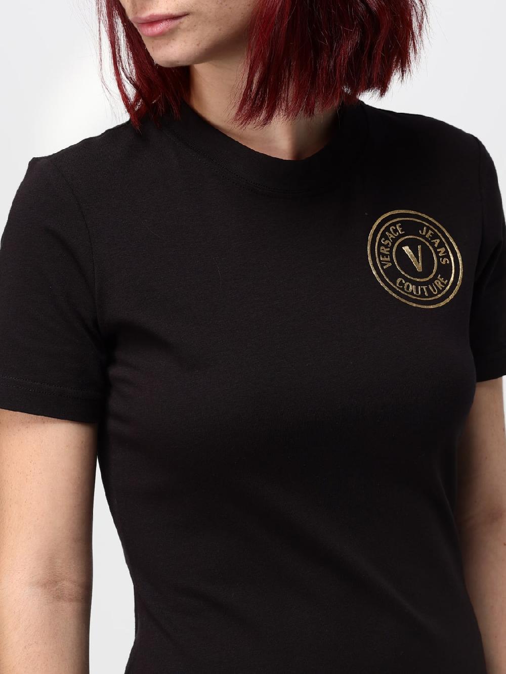 Giglio Abito Versace Jeans Couture In Cotone Stretch