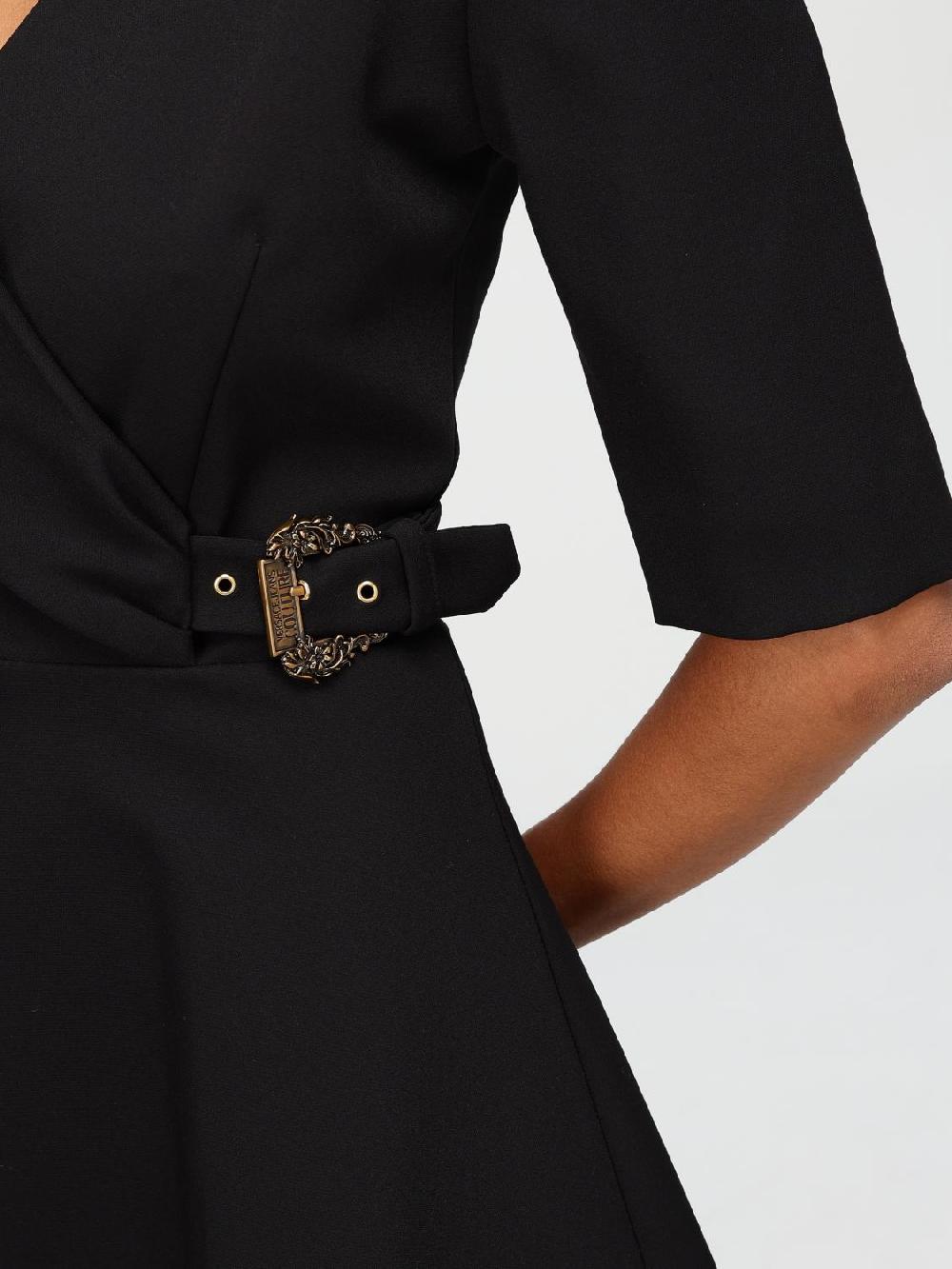 Giglio Abito Versace Jeans Couture In Misto Viscosa
