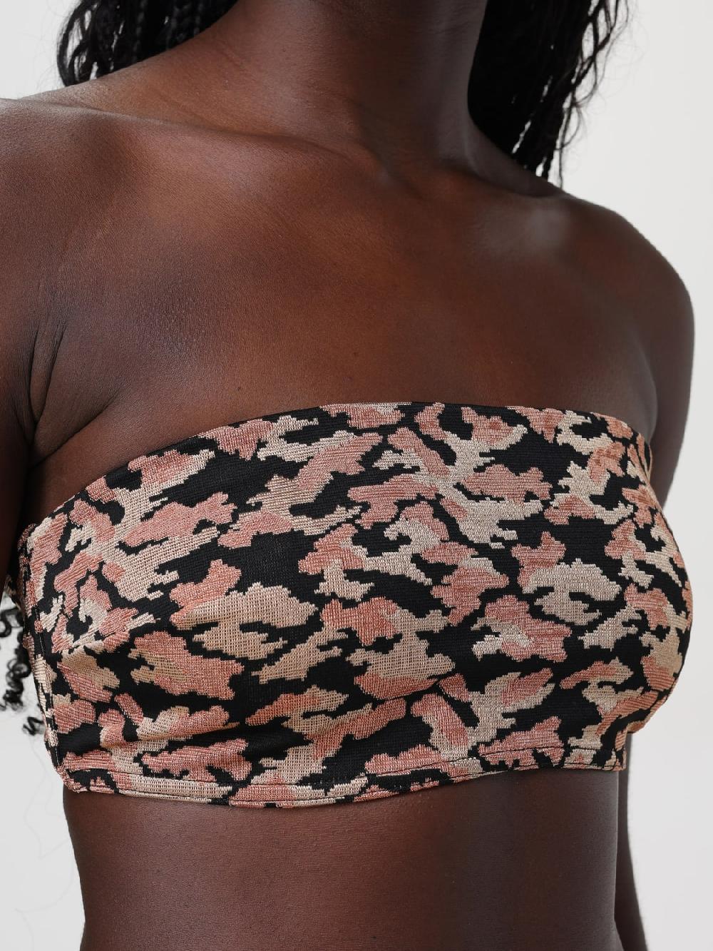 Giglio Bikini Zimmermann In Lycra Stampa Camouflage