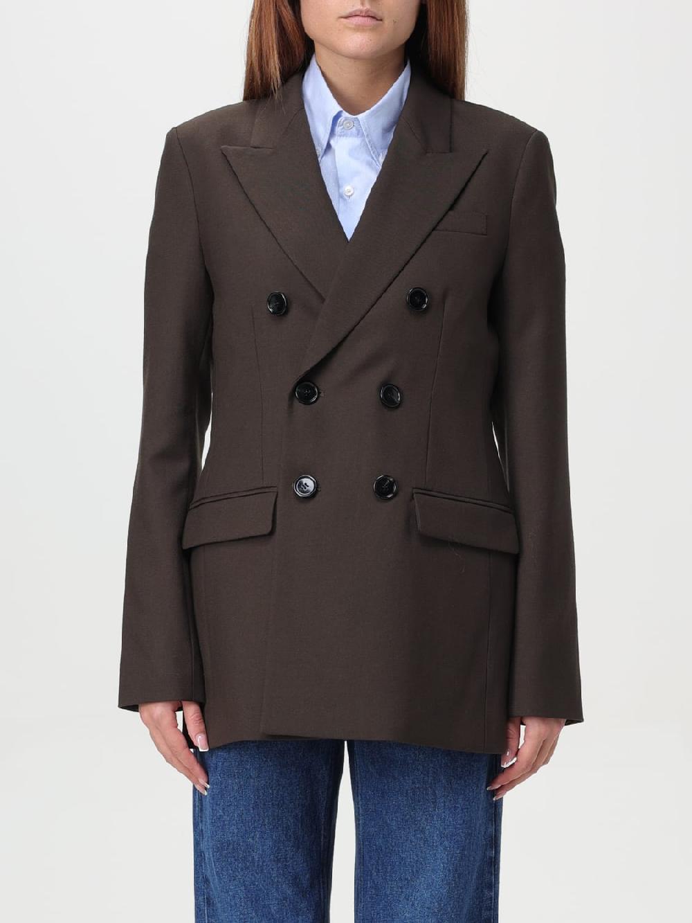Giglio Blazer a doppiopetto Ami Paris in lana vergine