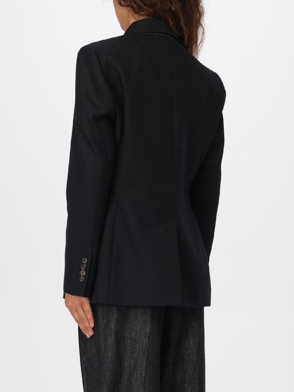 Giglio Blazer A Doppiopetto Brunello Cucinelli In Lana E Cashmere