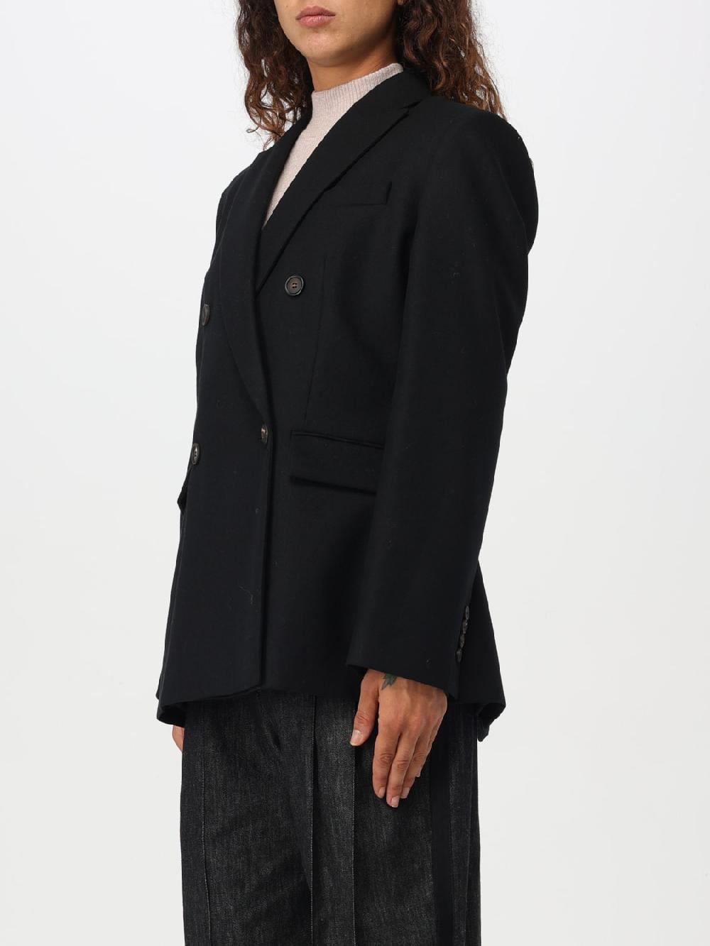 Giglio Blazer A Doppiopetto Brunello Cucinelli In Lana E Cashmere