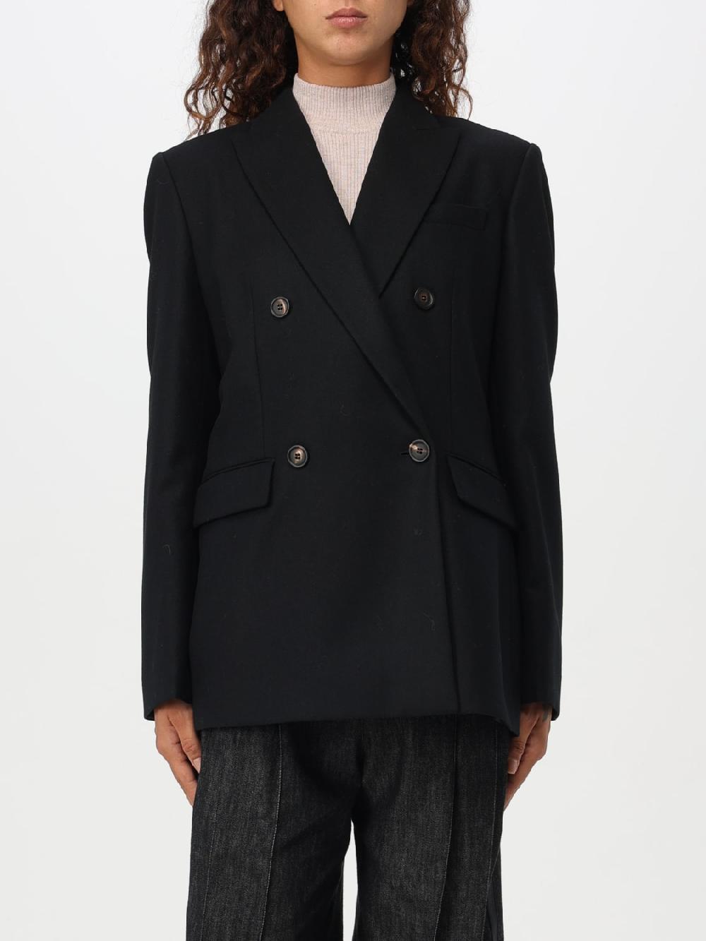 Giglio Blazer a doppiopetto Brunello Cucinelli in lana e cashmere