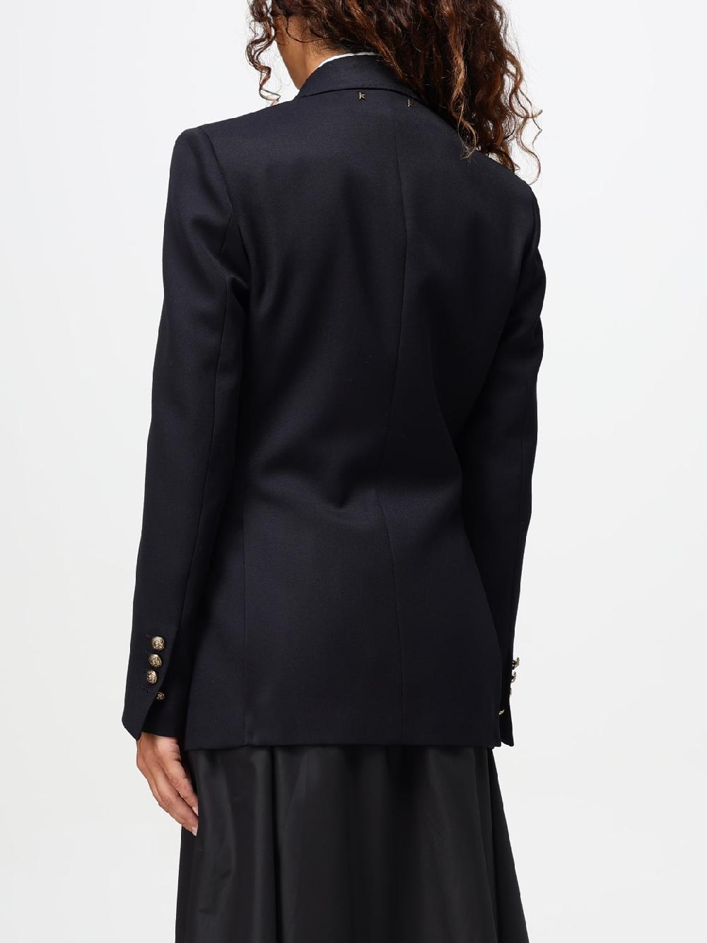 Giglio Blazer A Doppiopetto Golden Goose In Misto Lana