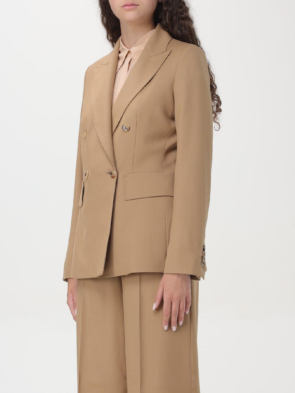Giglio Blazer A Doppiopetto In Lana Vergine Max Mara