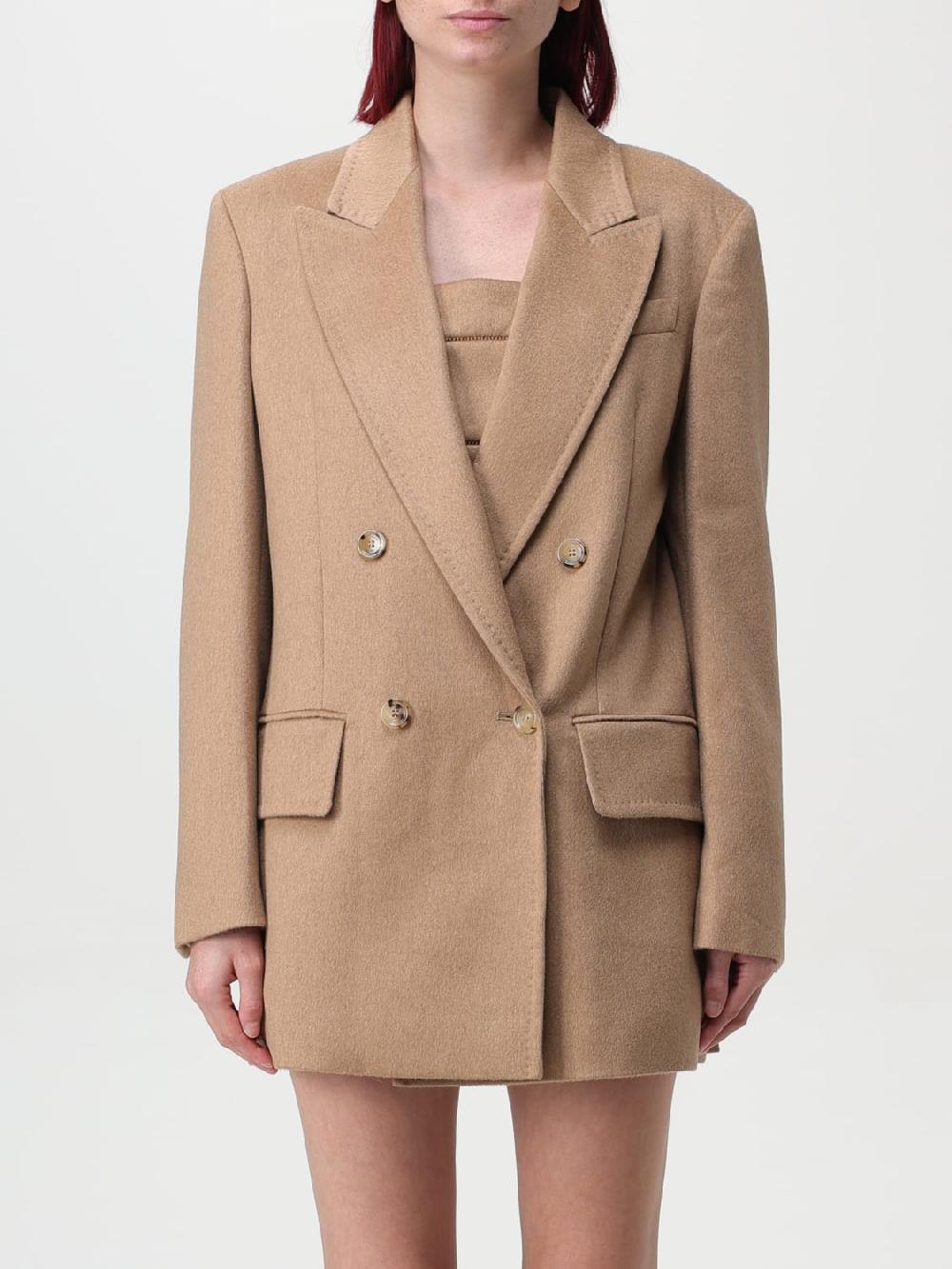 Giglio Blazer a doppiopetto Max Mara in lana di cammello