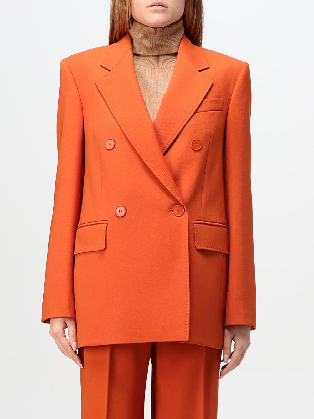 Giglio Blazer a doppiopetto Max Mara in lana vergine