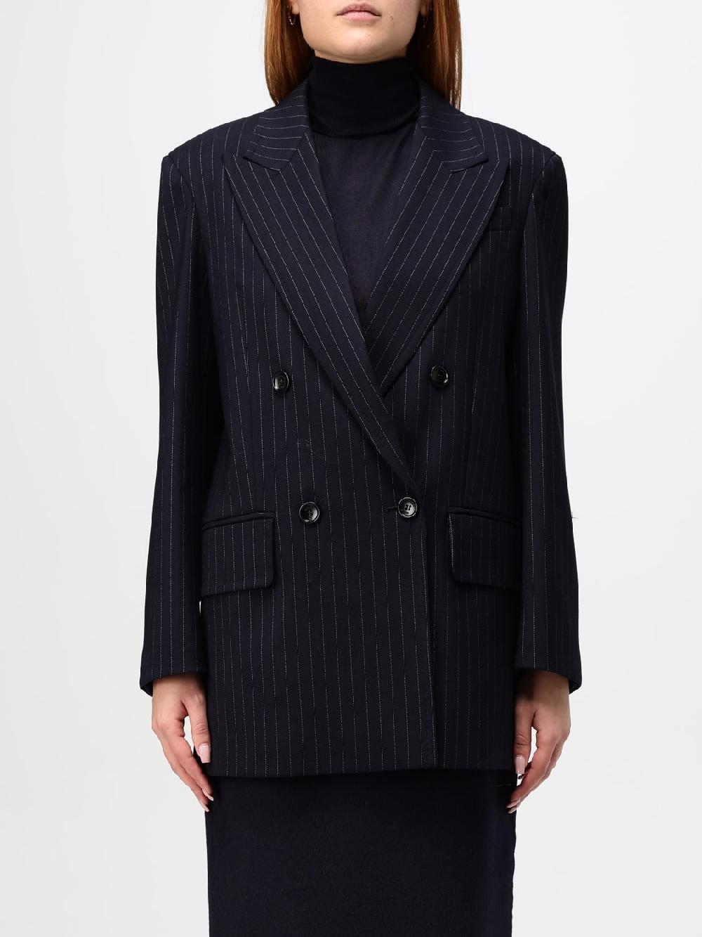 Giglio Blazer a doppiopetto Max Mara in lana vergine