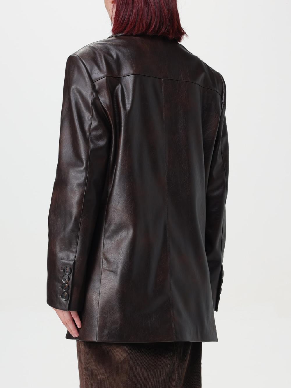 Giglio Blazer A Monopetto Pinko In Pelle Cruelty-free
