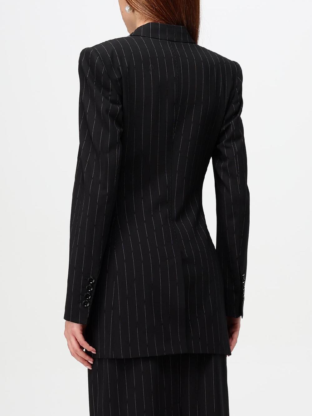 Giglio Blazer Doppiopetto Dolce & Gabbana In Lana Vergine