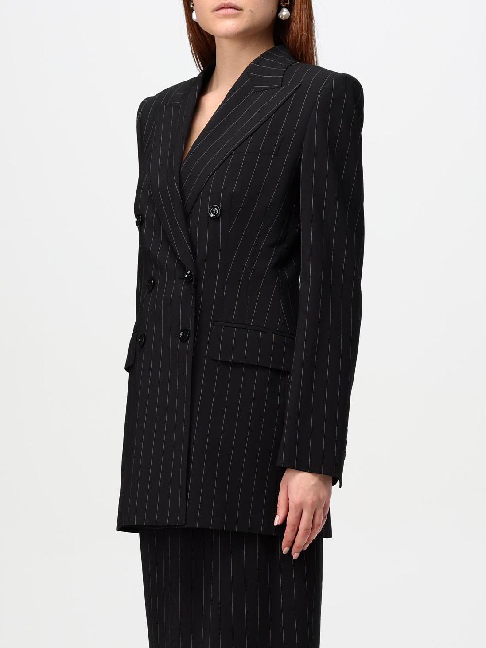 Giglio Blazer Doppiopetto Dolce & Gabbana In Lana Vergine