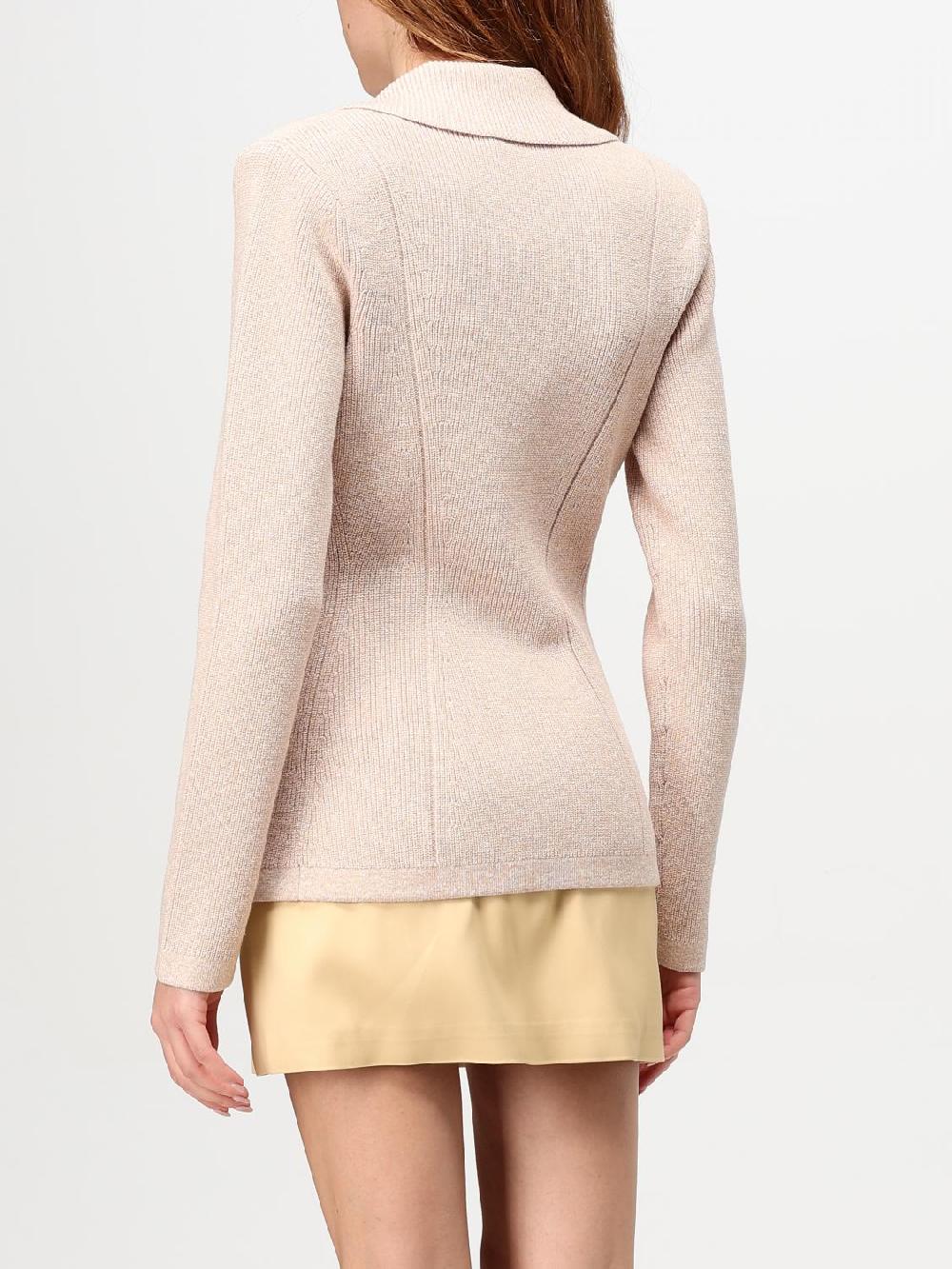 Giglio Blazer Doppiopetto Elisabetta Franchi In Tweed