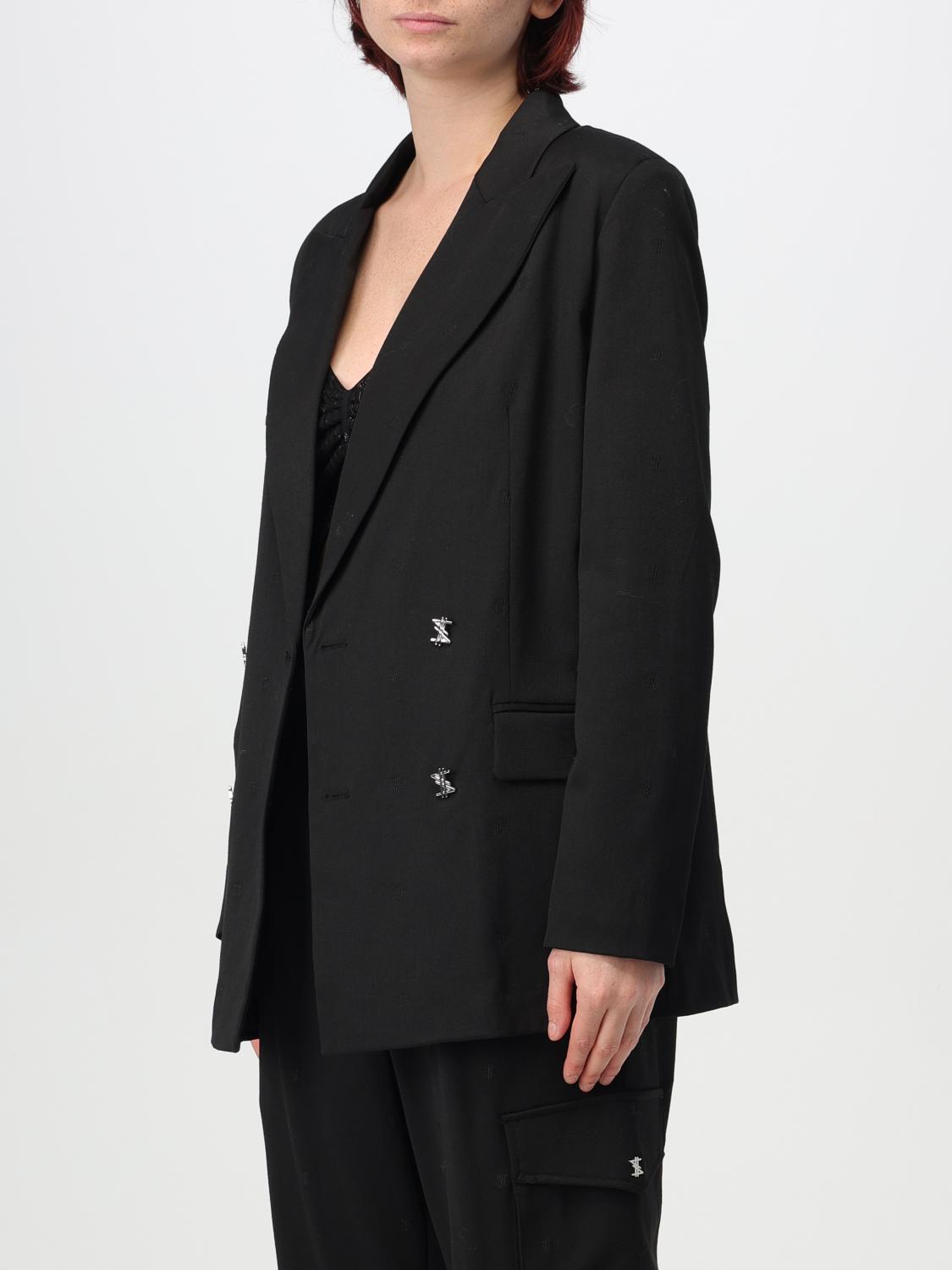 Giglio Blazer Doppiopetto Twinset - Actitude In Misto Viscosa