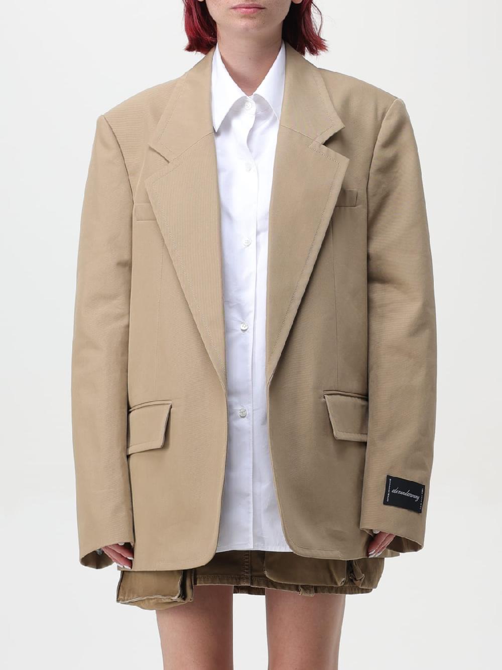 Giglio Blazer in misto cotone oversize Alexander Wang
