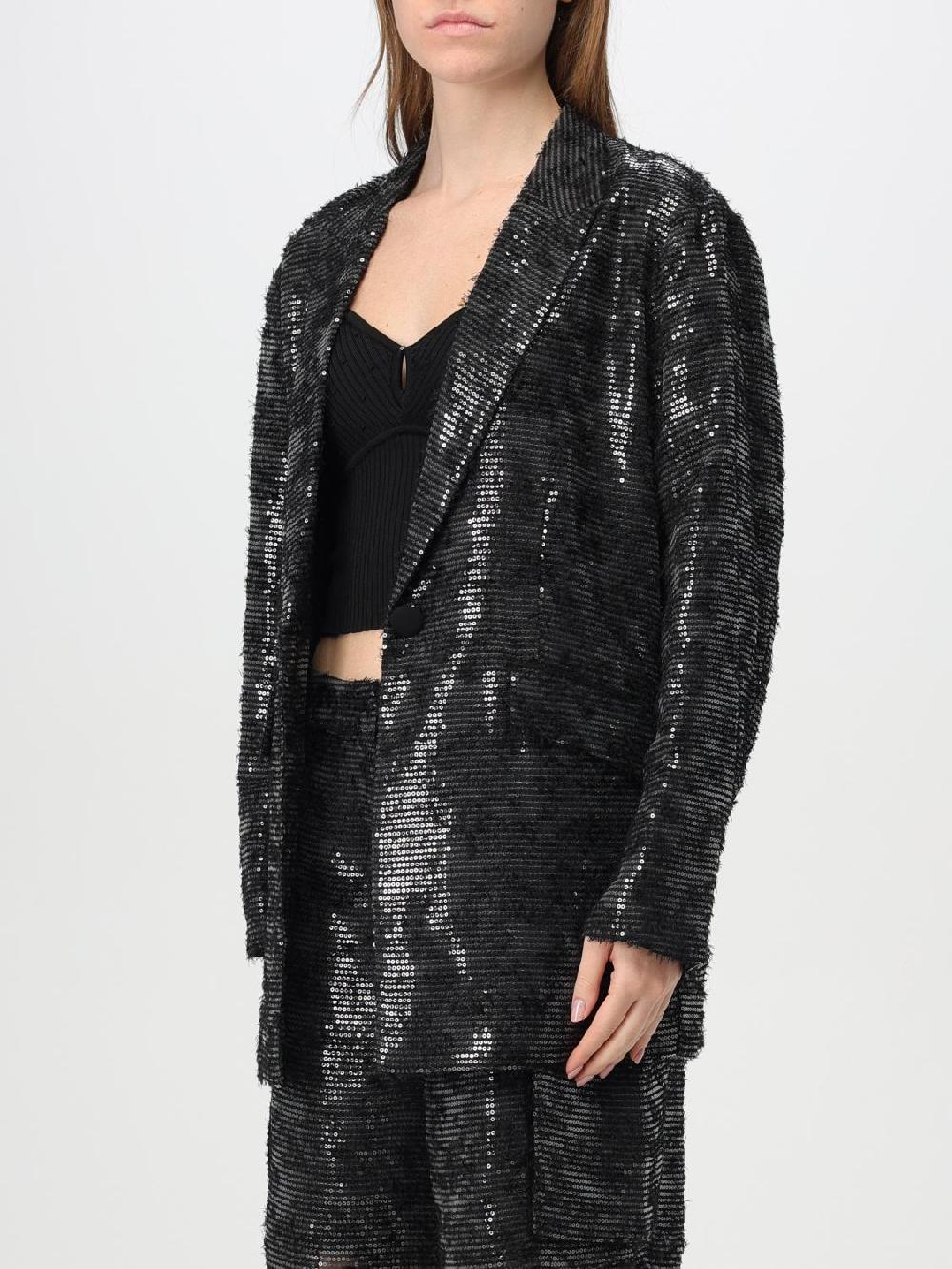 Giglio Blazer Twinset - Actitude In Tessuto Paillettato