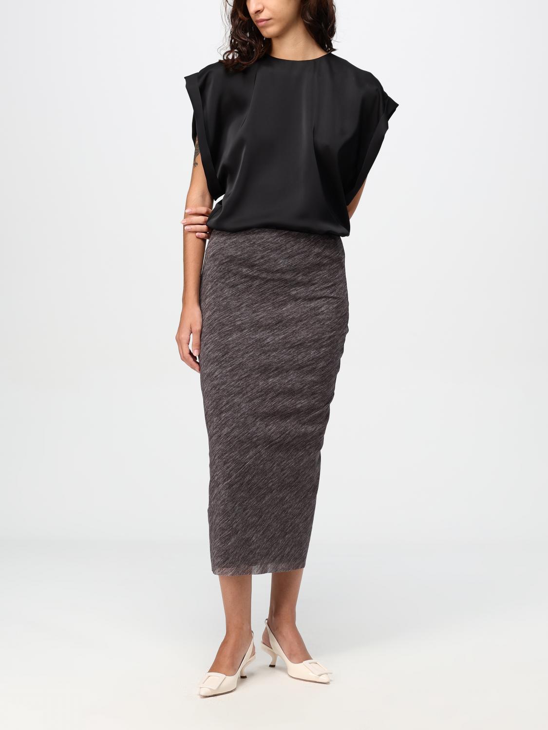 Giglio Blusa Philosophy Di Lorenzo Serafini In Raso