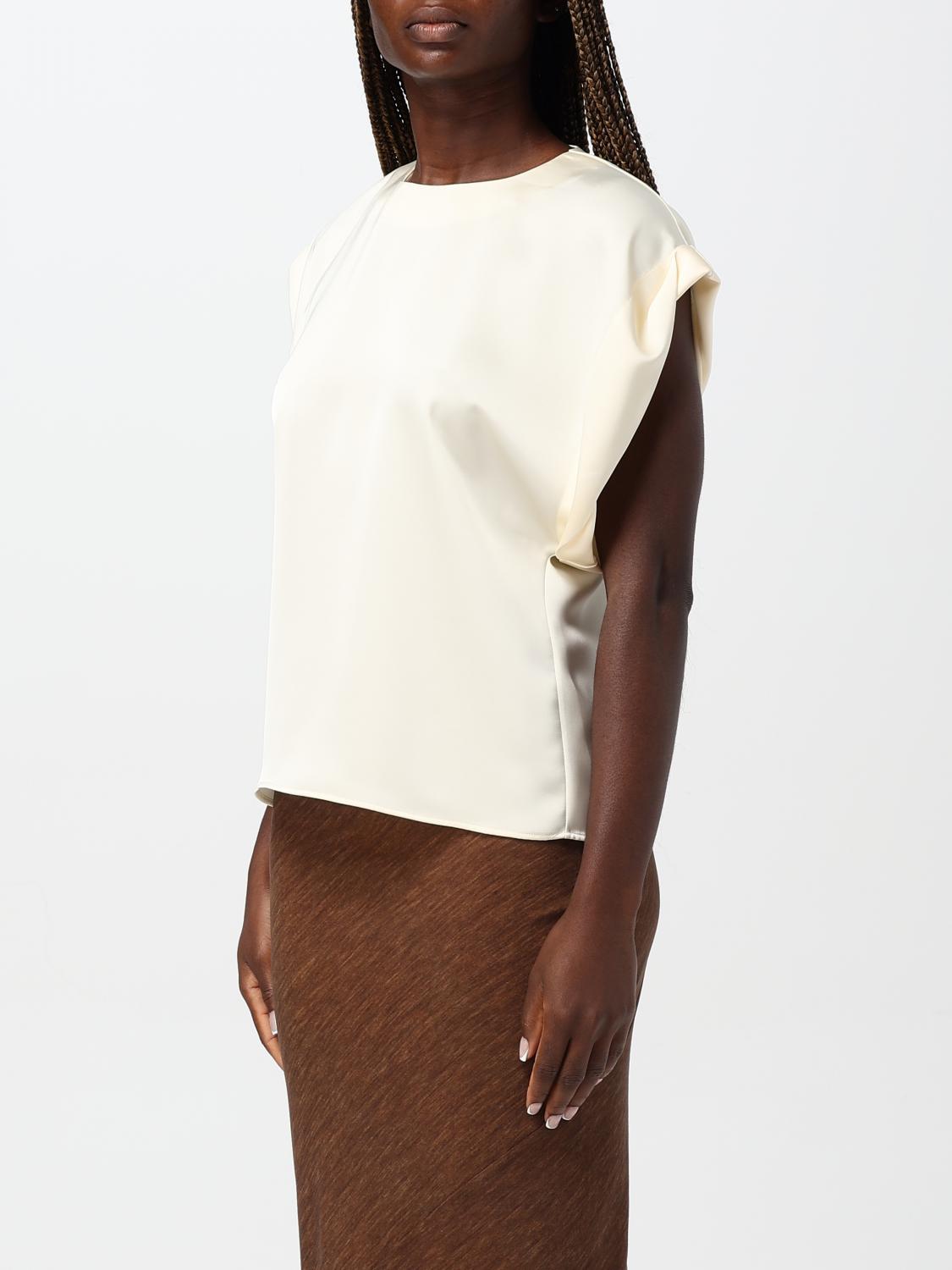 Giglio Blusa Philosophy Di Lorenzo Serafini In Raso