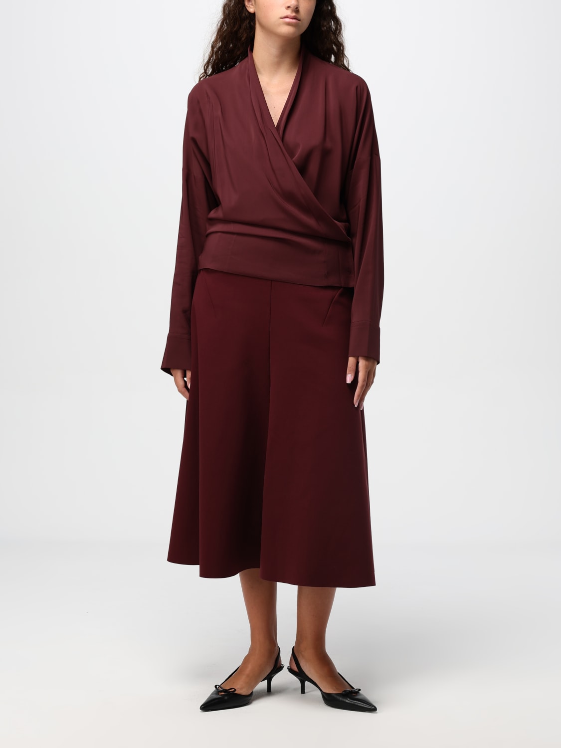 Giglio Blusa Philosophy Di Lorenzo Serafini In Viscosa