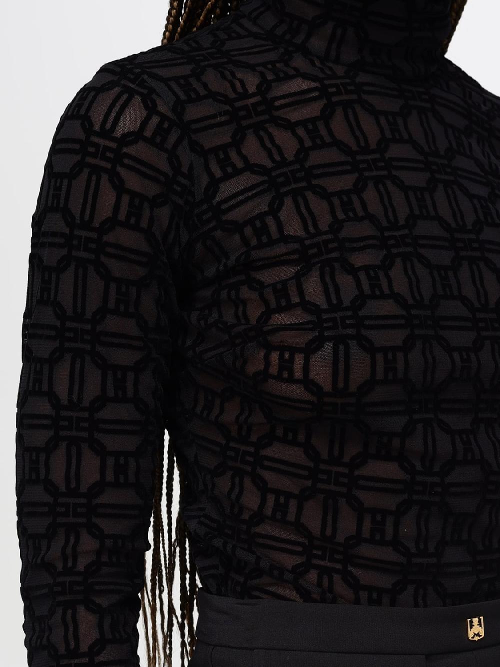 Giglio Body Elisabetta Franchi In Tessuto Elasticizzato