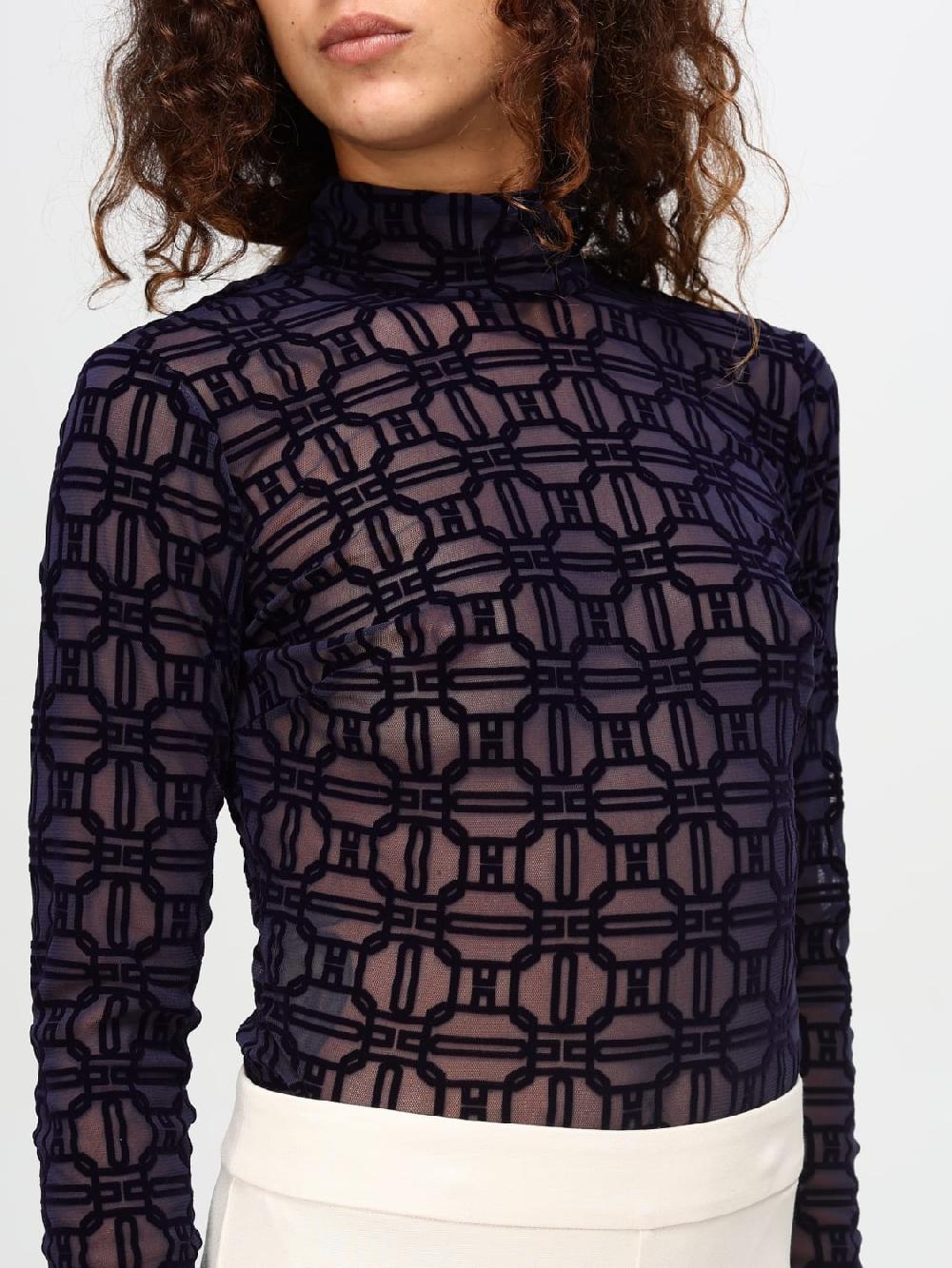 Giglio Body Elisabetta Franchi In Tessuto Elasticizzato