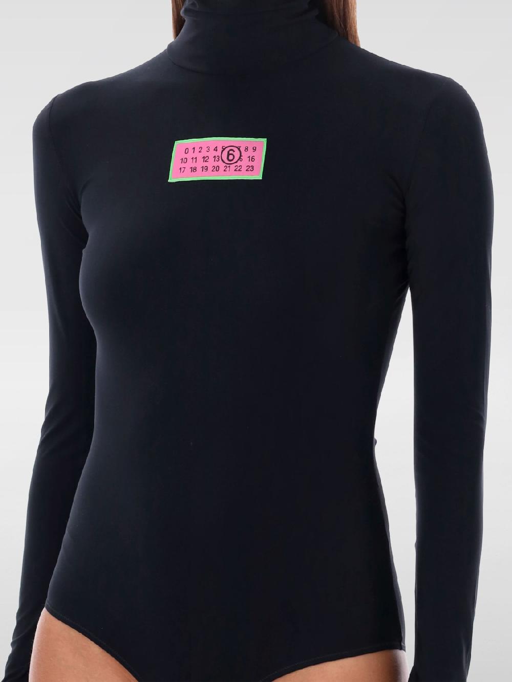 Giglio Body MM6 Maison Margiela In Tessuto Elasticizzato
