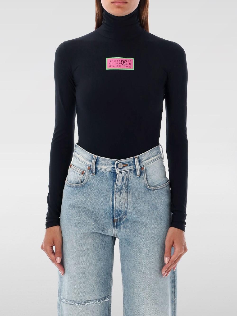 Giglio Body MM6 Maison Margiela in tessuto elasticizzato