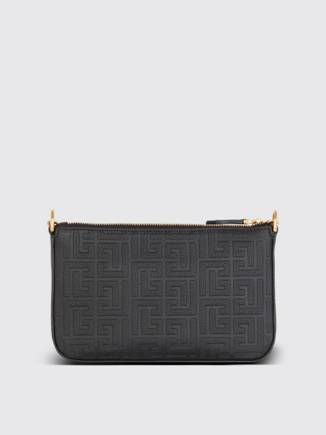 Giglio Borsa 1945 Mini Soft In Pelle Con Monogram PB Labirinto Balmain