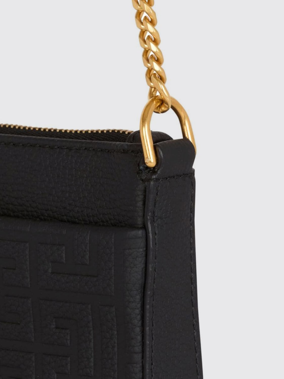 Giglio Borsa 1945 Mini Soft In Pelle Con Monogram PB Labirinto Balmain