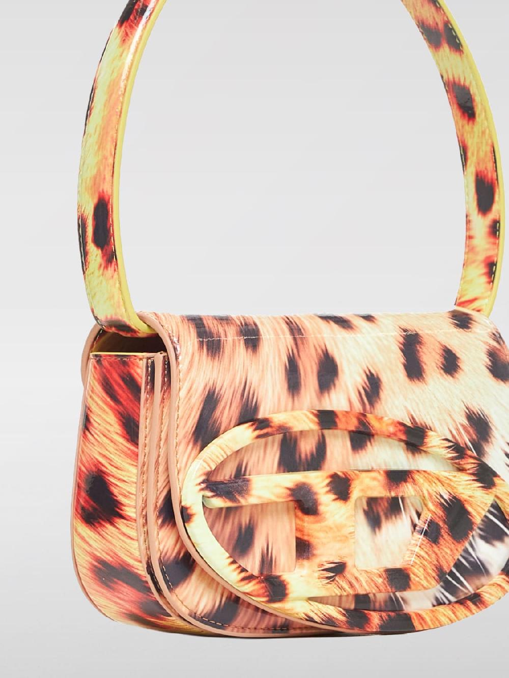 Giglio Borsa 1DR Diesel In Pelle Sintetica Con Stampa Animalier