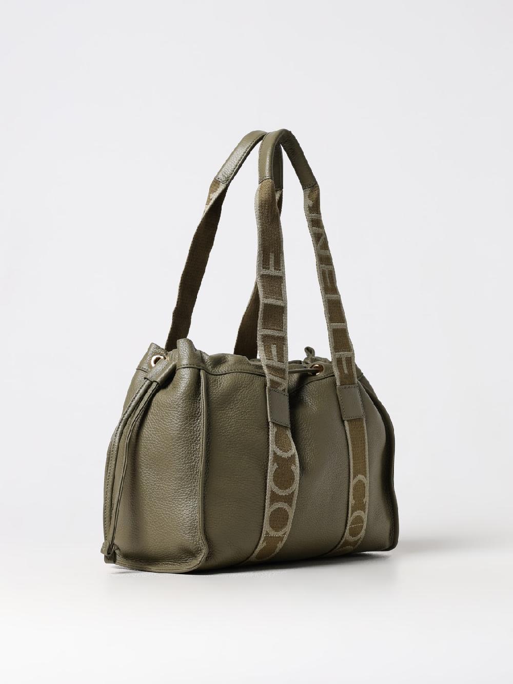 Giglio Borsa 2Day Signature Coccinelle In Pelle A Grana