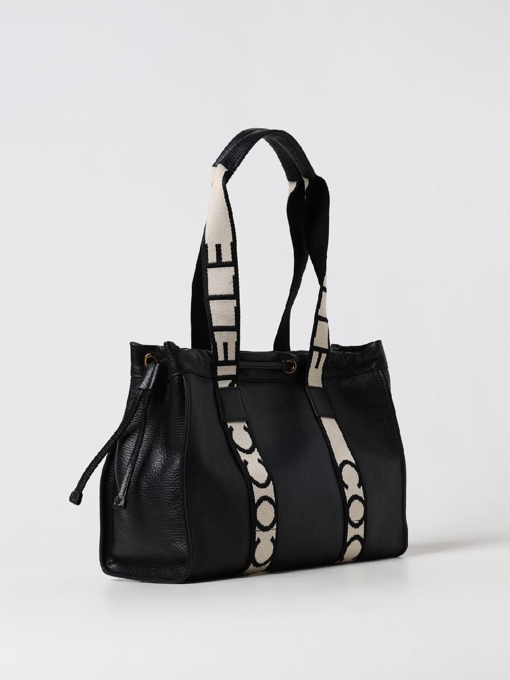 Giglio Borsa 2Day Signature Coccinelle In Pelle A Grana