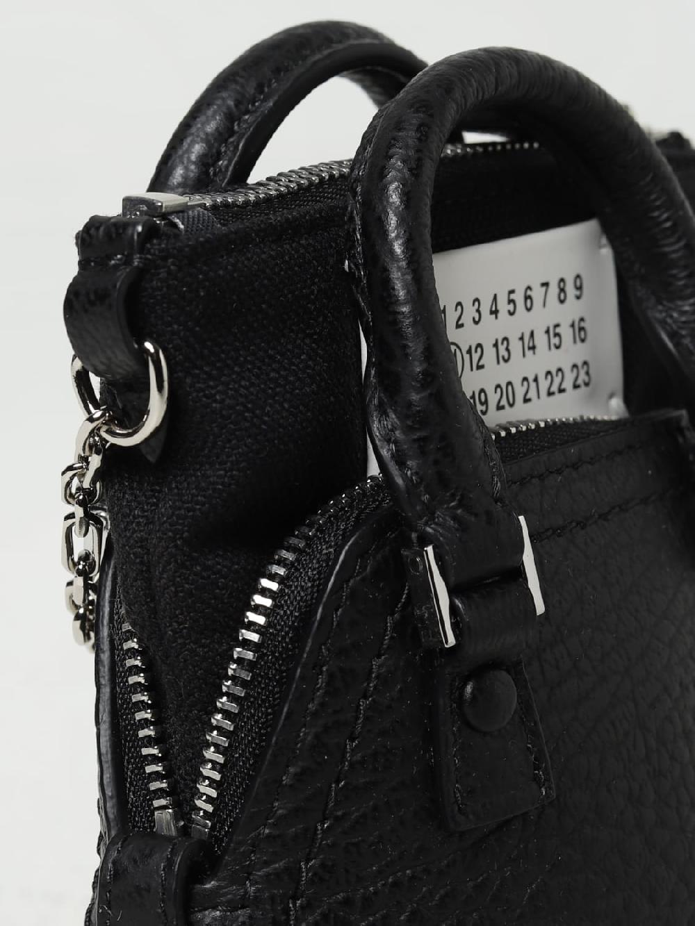 Giglio Borsa 5AC Classique Baby Maison Margiela In Pelle A Grana E Canvas