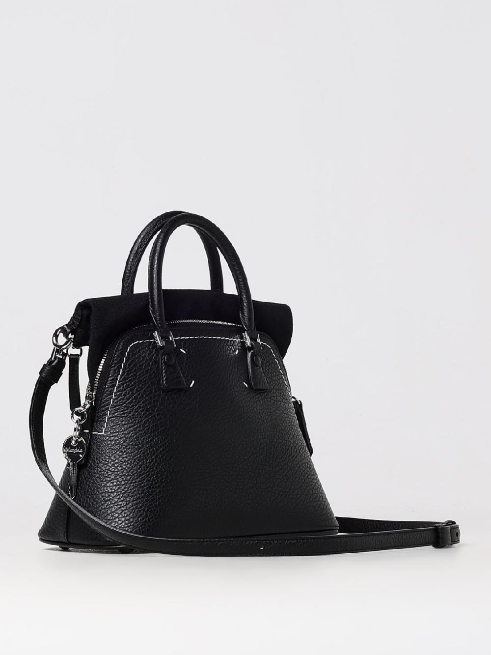 Giglio Borsa 5AC Maison Margiela In Pelle A Grana E Canvas