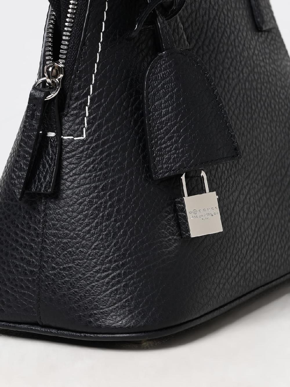 Giglio Borsa 5AC Maison Margiela In Pelle A Grana E Canvas