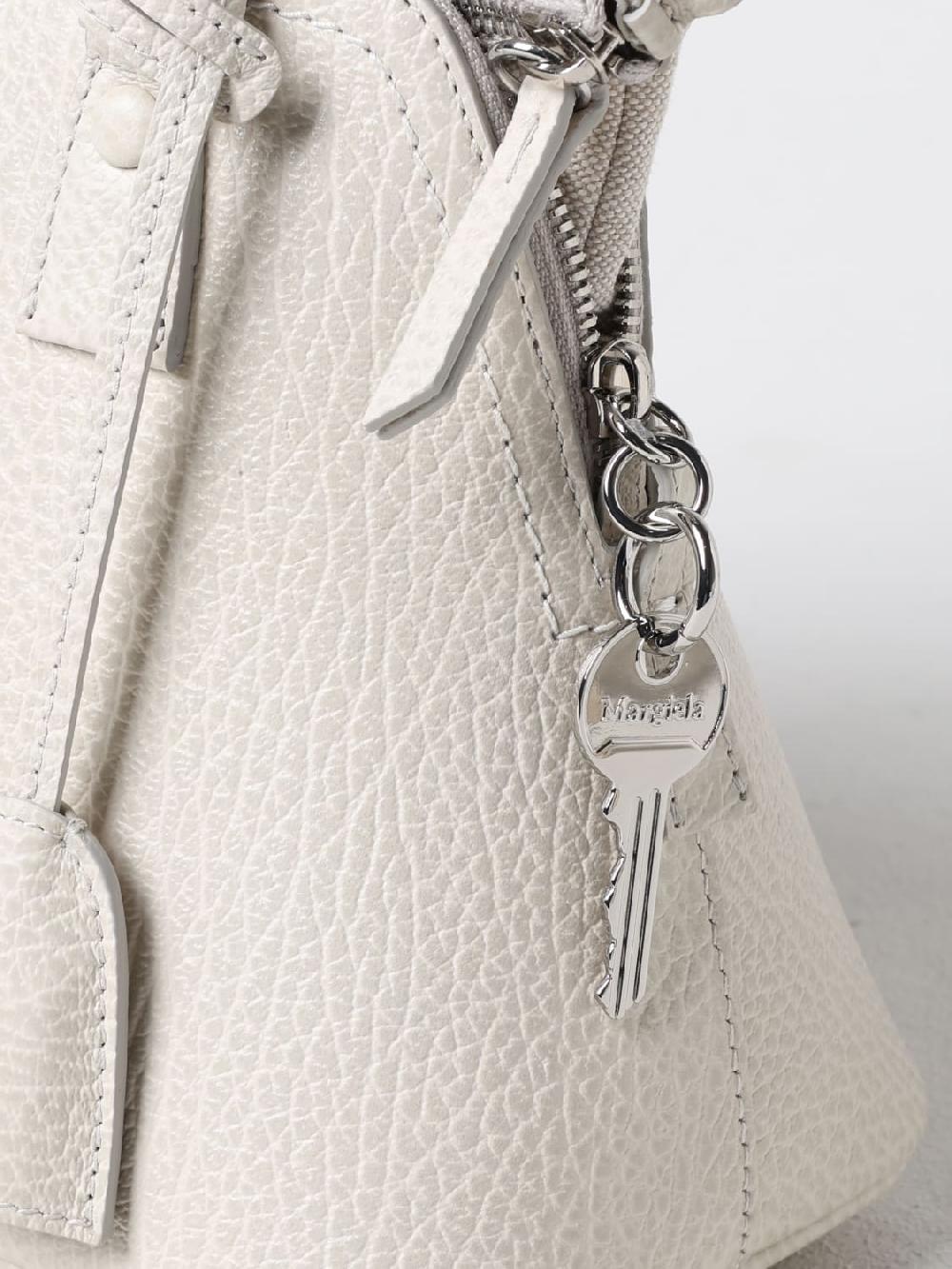 Giglio Borsa 5AC Maison Margiela In Pelle A Grana E Canvas