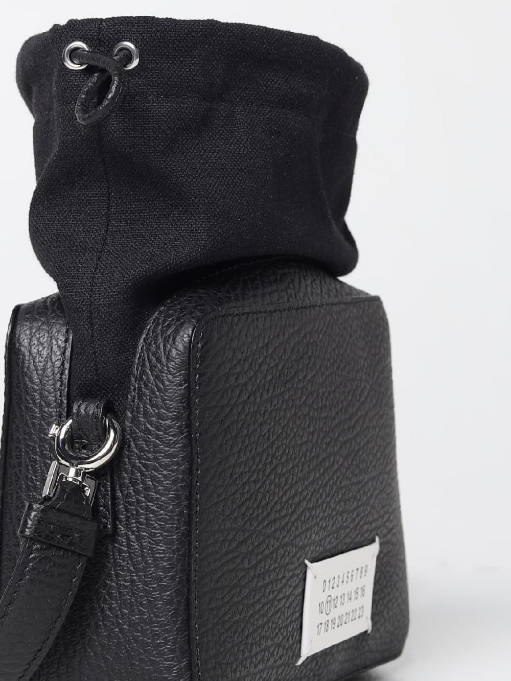 Giglio Borsa 5AC Maison Margiela In Pelle A Grana E Canvas
