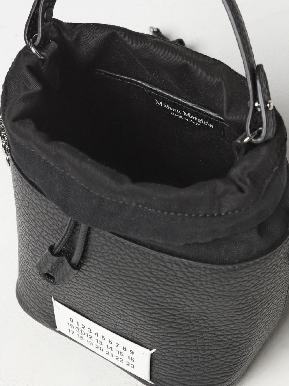 Giglio Borsa 5AC Maison Margiela In Pelle A Grana E Canvas