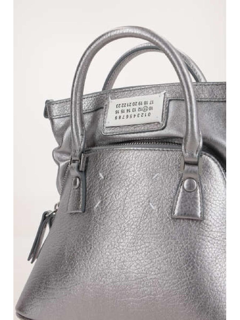 Giglio Borsa 5AC Maison Margiela In Pelle A Grana Laminata